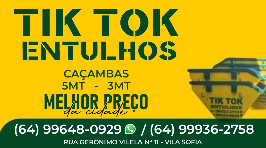 Tik Tok Tirentulho em Jataí